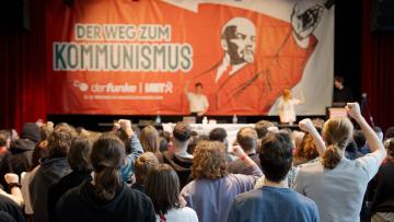 Gründungsversammlung der Revolutionären Kommunistischen Partei am 10. Januar im Bieler Volkshaus