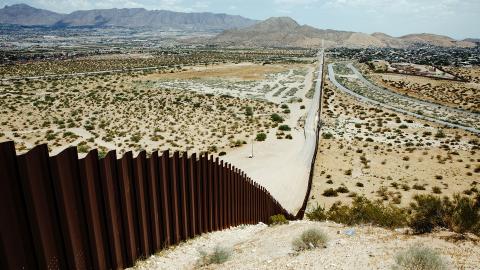 Grenzzaun zwischen Mexiko und den USA
