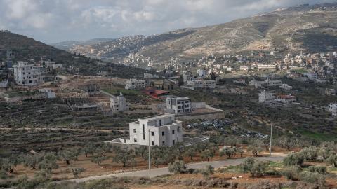 Huwara im Westjordanland