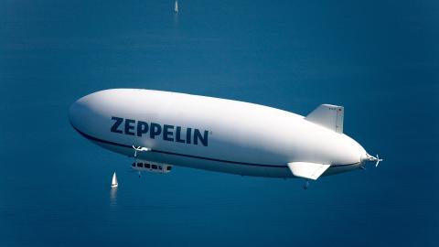 Zeppelin NT Modell mit Passagierkabine