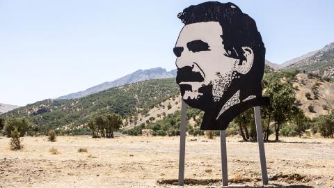 Porträt von Abdullah Öcalan