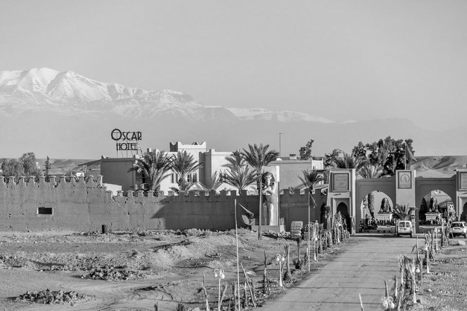 Die Atlas Corporation Studios am Stadtrand von Ouarzazate
