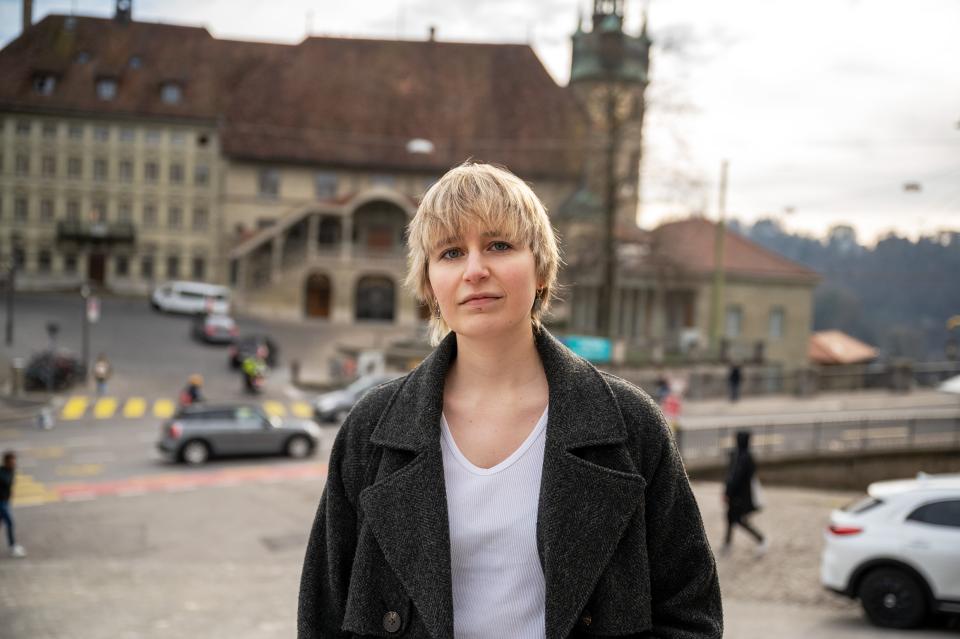 Margot Chauderna, grüne Parlamentarierin in Fribourg